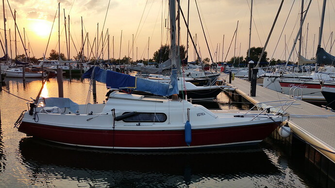 Astrea in Marina Muiderzand